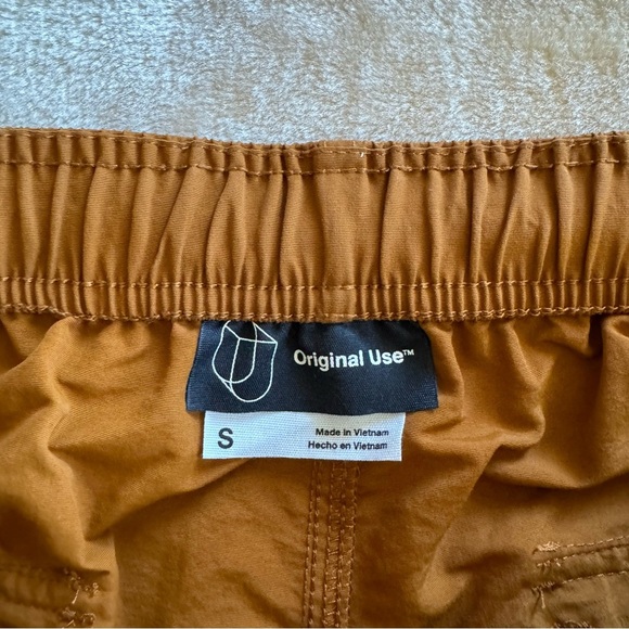 Pumpkin Brown Cargo Pants - Picture 4 of 5